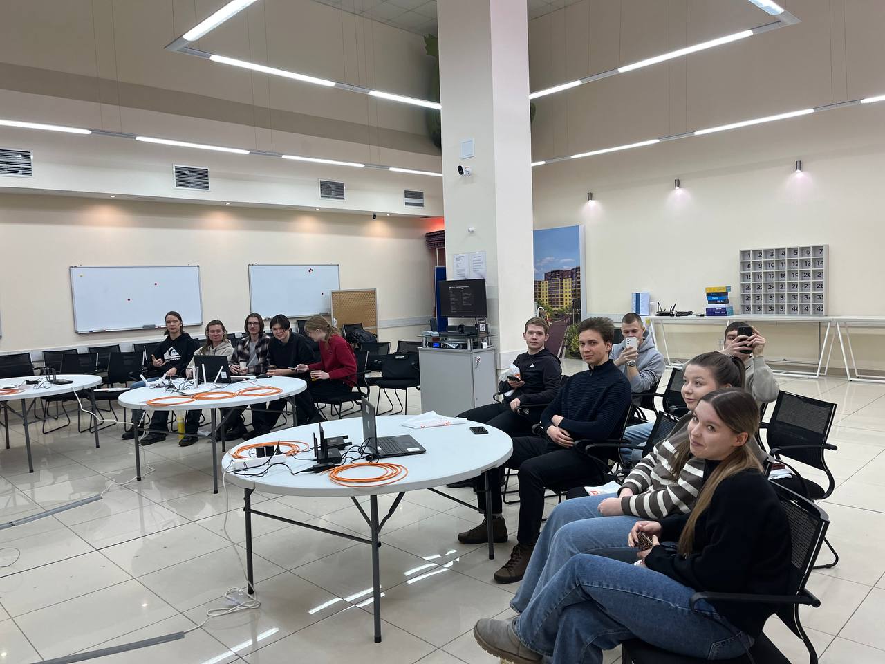 Студенты УКРТБ приняли участие в мастер-классе от компании «Уфанет»