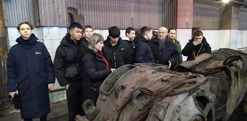 Урок на  предприятии ООО "СТМ-Серевис" 