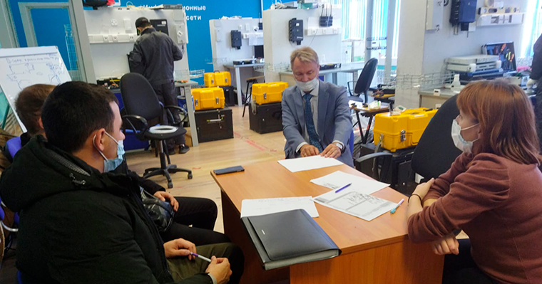 Проведение производственных практик для студентов кафедры телекоммуникаций