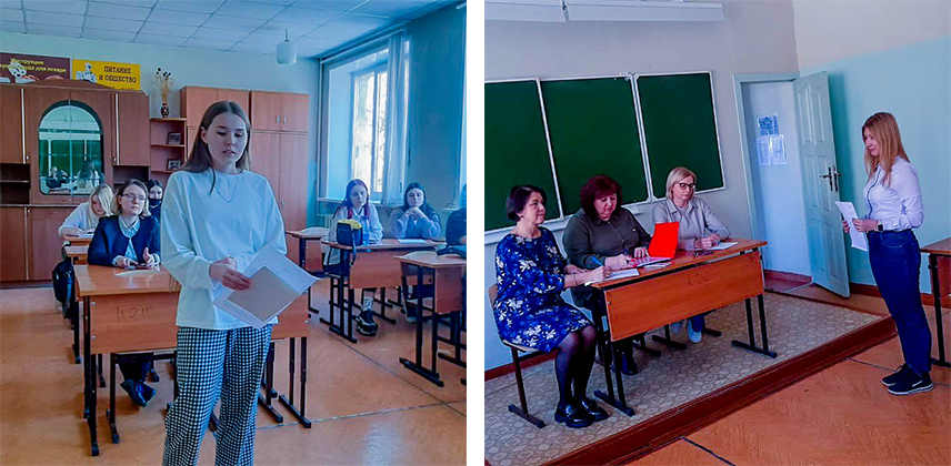 Первый день защиты курсовых проектов по профессиональному модулю «Технология приготовления полуфабрикатов для сложной кулинарной продукции»