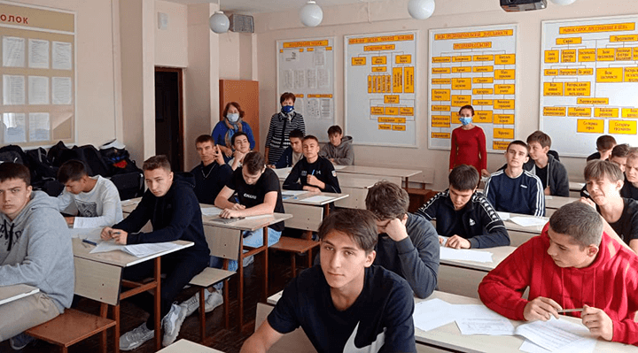 Прошли первые Всероссийские проверочные работы по математике у групп ПБ-19к, ПБ-27к, К-2.