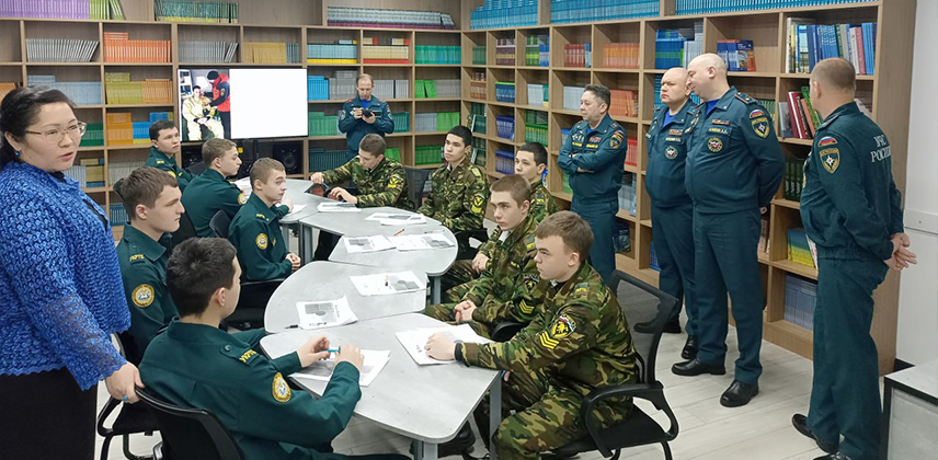 Визит генерал-лейтенанта Валерия Синькова в УКРТБ
