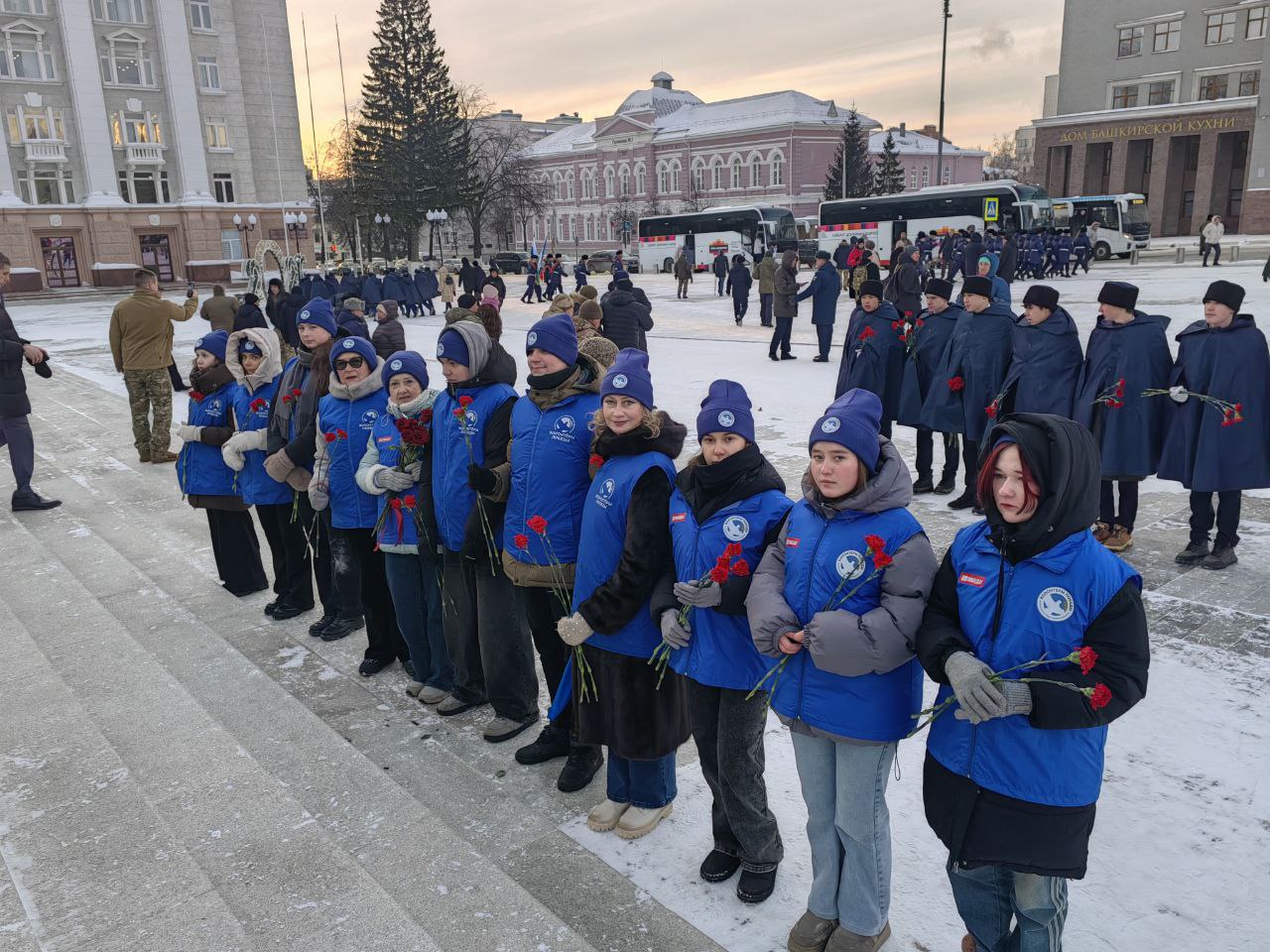 Волонтеры Победы на мероприятии