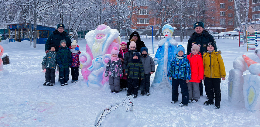 Новогодний подарок для уфимских малышей
