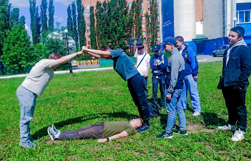 Урок-практика под девизом «Геометрия на свежем воздухе, без парт и доски»