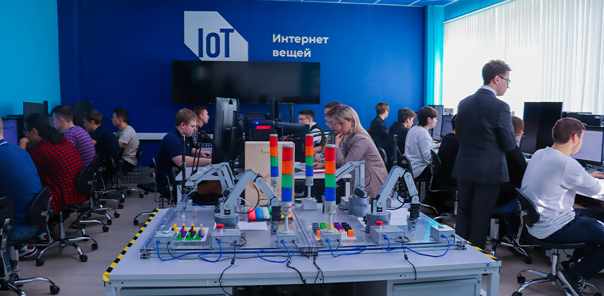 Практические навыки в лаборатории «Интернет вещей»