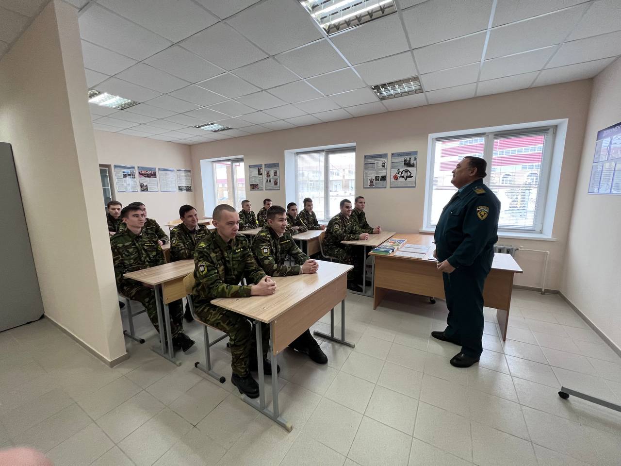 Выездное занятие на новой базе ГДЗС