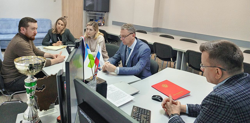 Колледж посетили представители предприятия-партнёра