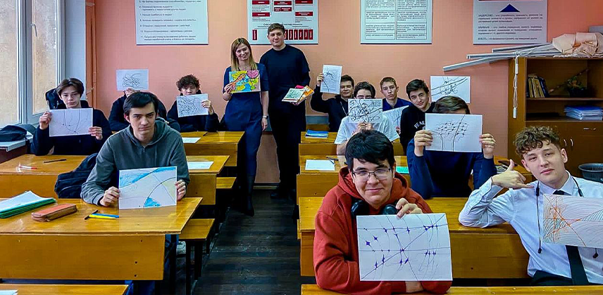 Беседа со своим подсознанием посредством произвольных форм и линий